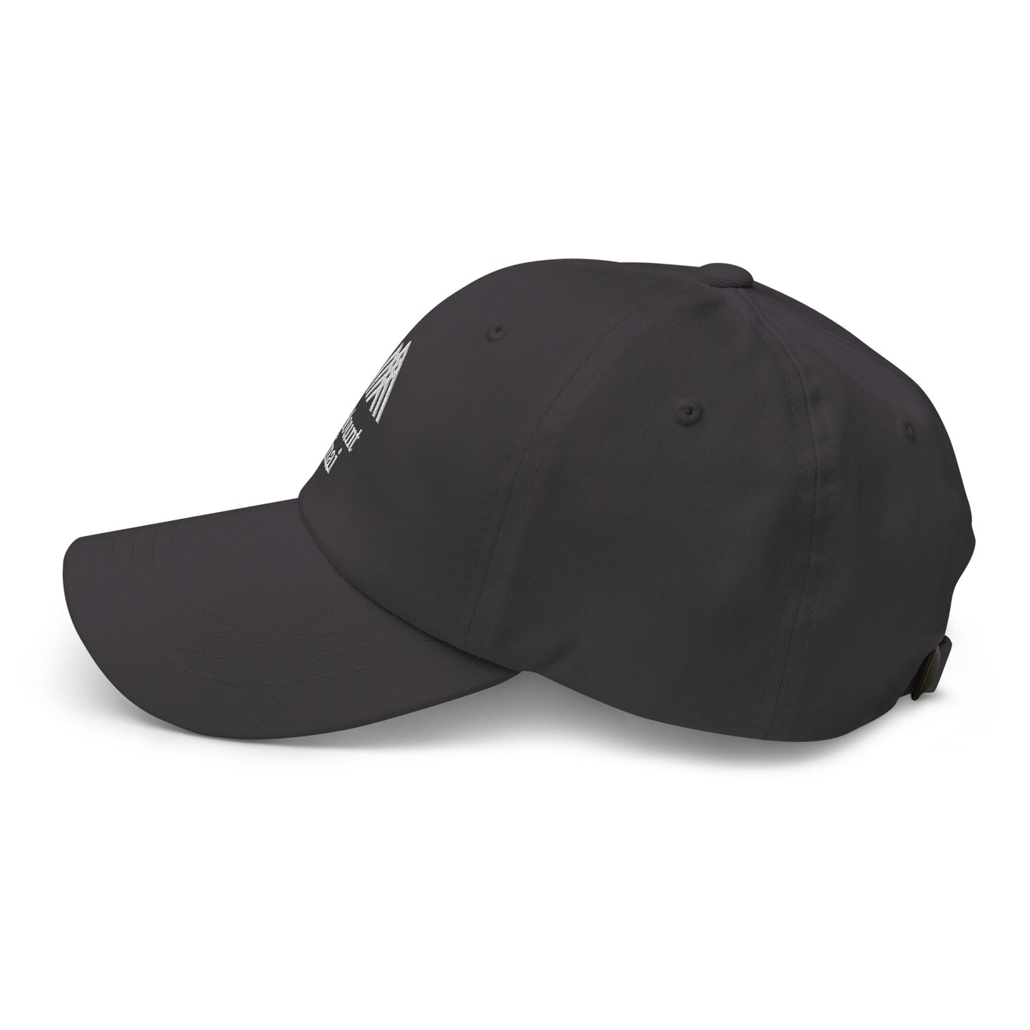 Cotton Twill Dad Hat with 3D Embroiderey