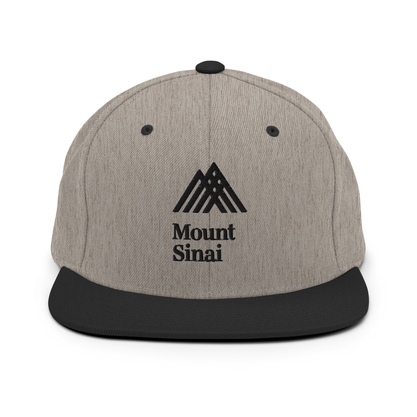 Snapback Hat with 3D Embroidery