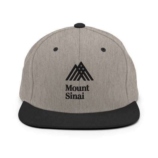 Snapback Hat with 3D Embroidery