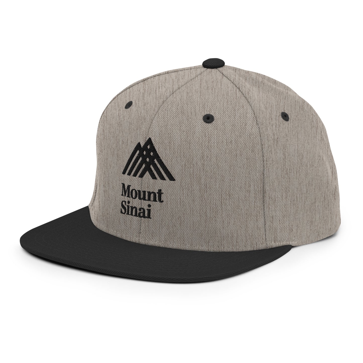 Snapback Hat with 3D Embroidery
