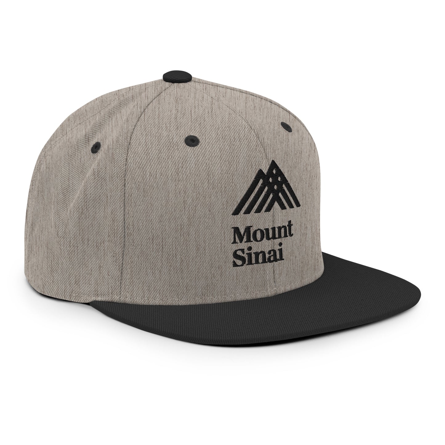 Snapback Hat with 3D Embroidery