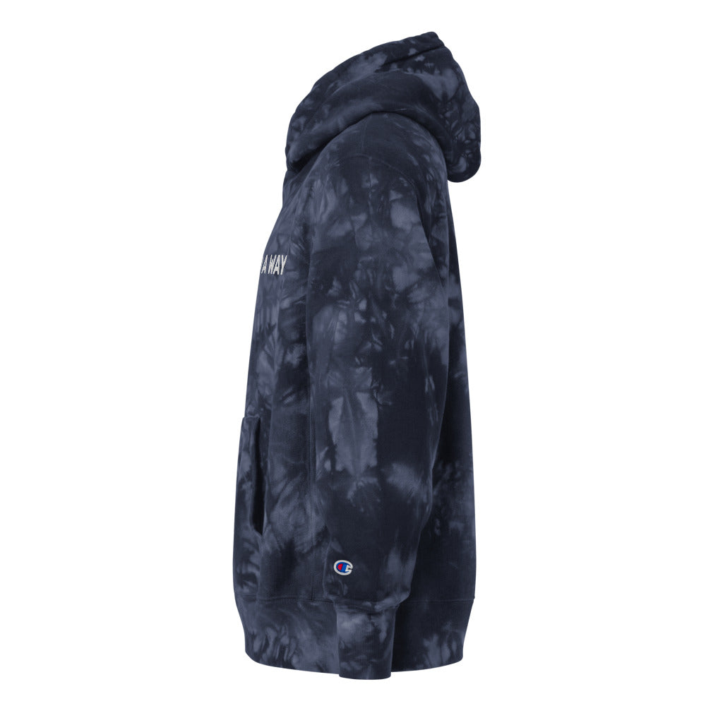 We Find a Way - Unisex Champion® Tie-Dye Hoodie