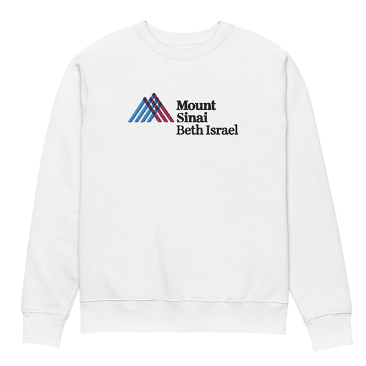 Cotton Unisex Crew Sweatshirt - Mount Sinai Beth Israel